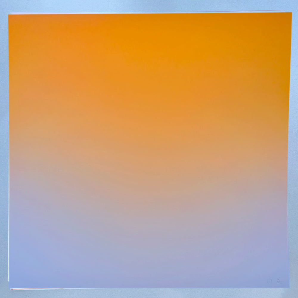 Aflamed Yellow (giclée print)