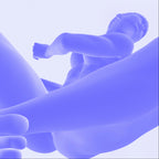 Blue Epitome Body (giclée print)