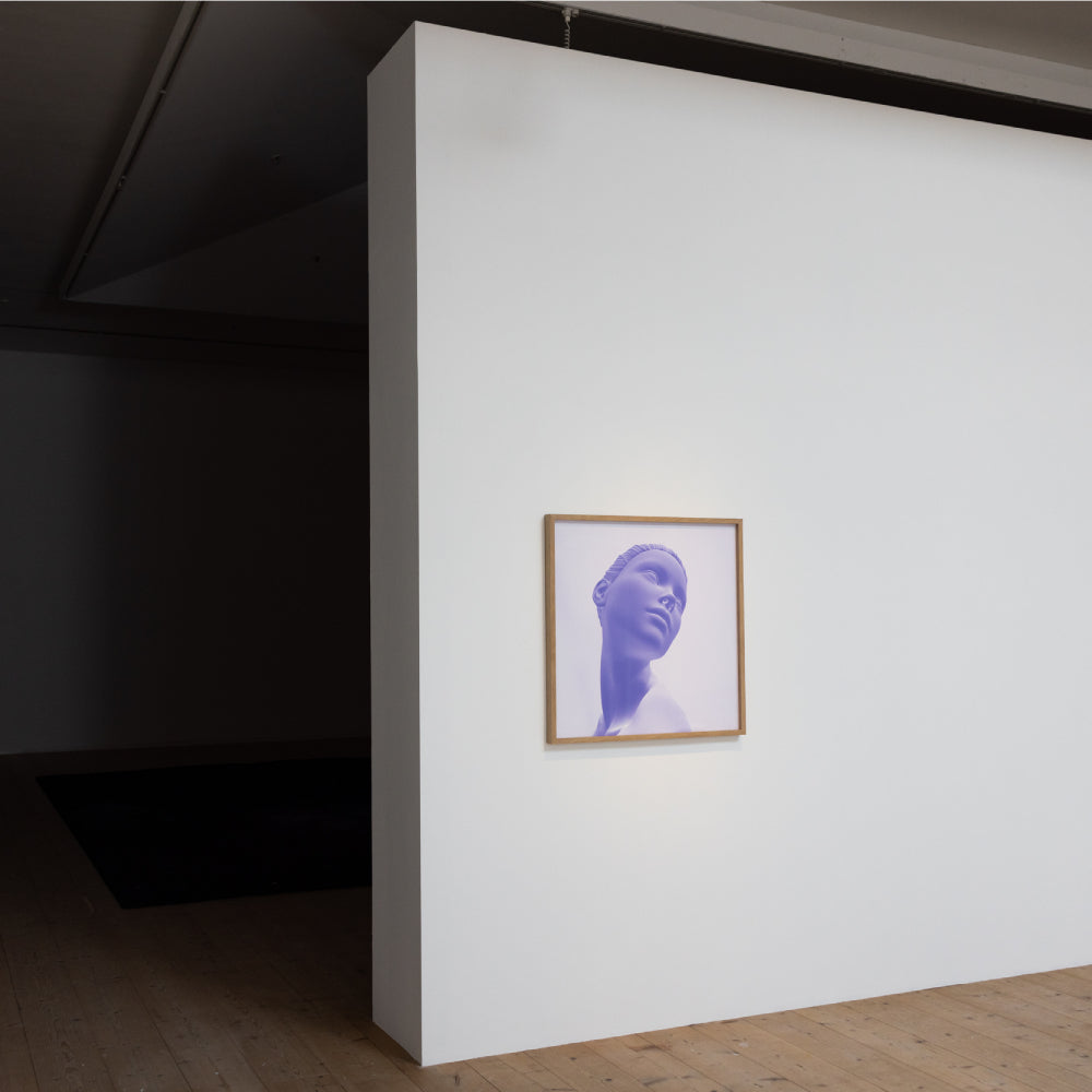 Blue Epitome Portrait (giclée print)