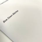 Bow Down Bitches (booklet)