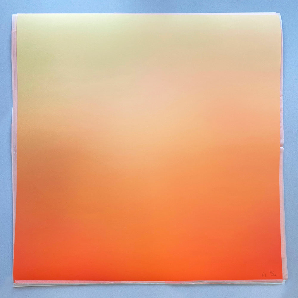 Laguna Yellow (giclée print)
