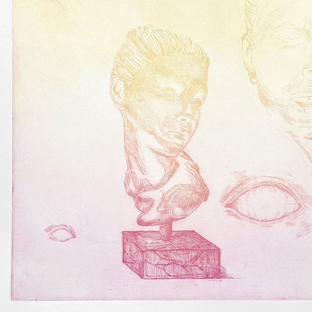 Sunkissed Oxytocin (intaglio)