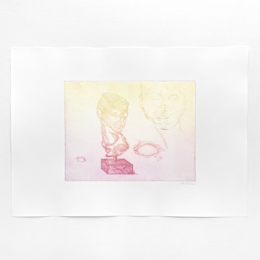 Sunkissed Oxytocin (intaglio)