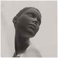 The Goddess Side Glance (Grey, Intaglio)