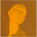 The Goddess Side Glance (Yellow, Intaglio)