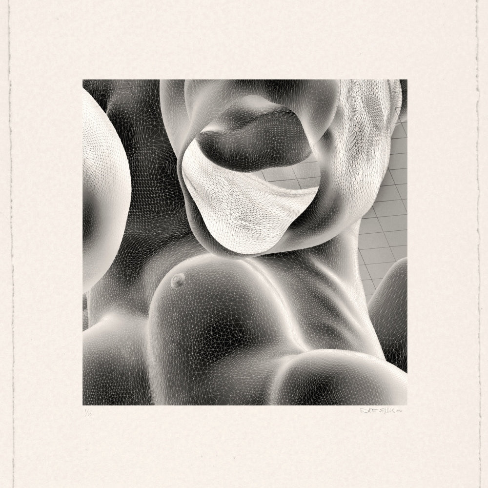 The Inside Body Scape (Intaglio Print)