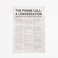 The Phone Call (booklet)
